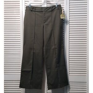 Ryegrass Wide Leg Trousers Women's Size 14 Olive‎ Green Lightweight Career Pants